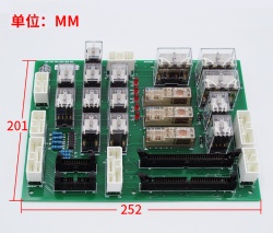 IOSB12501749 DWG.NO 电梯NPH GVF电梯继电器板带微动平层